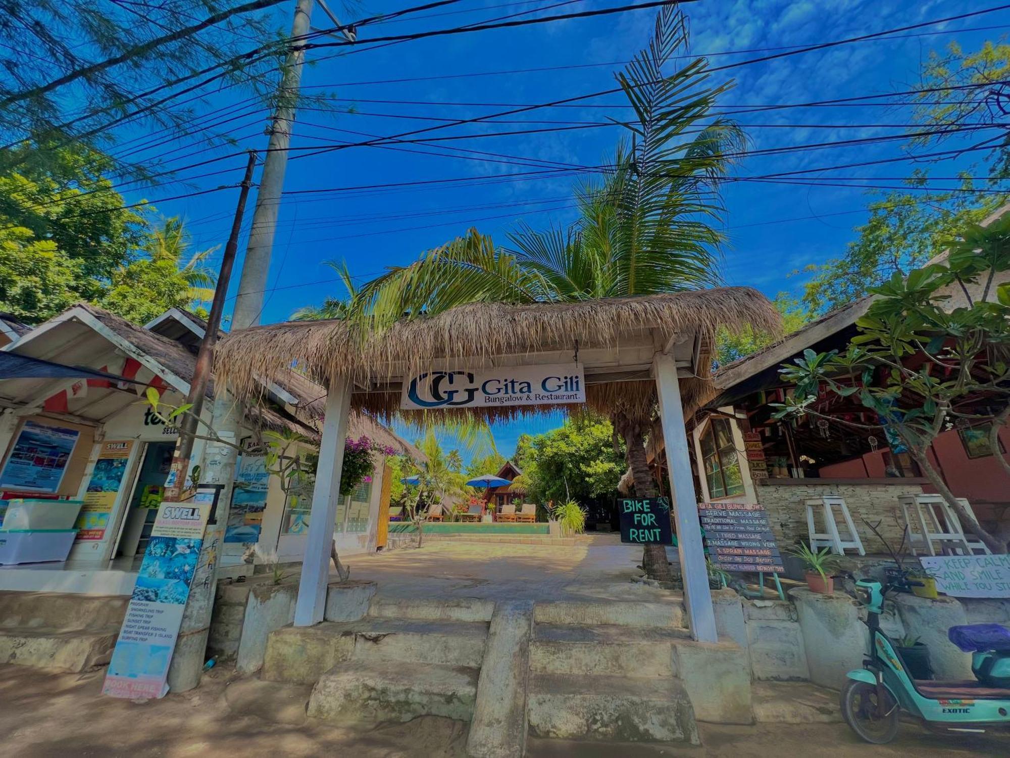 Gita Gili Bungalow Gili Air Exterior photo